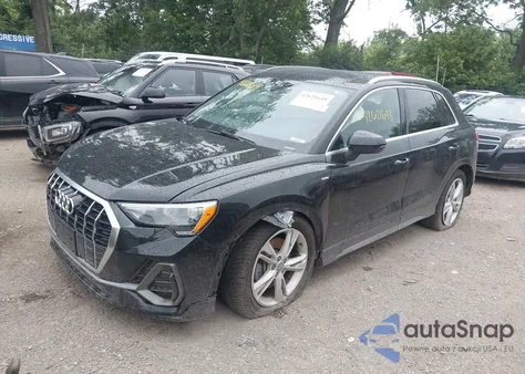 2020 Audi Q3 Premium 45 Tfsi S Line Quattro Tiptronic из США, поврежденный, VIN WA1DECF31L1041381